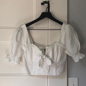 Princess Polly Blouse Crop Top